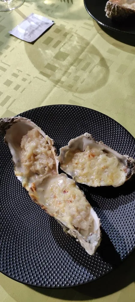 Huitres Gratinées